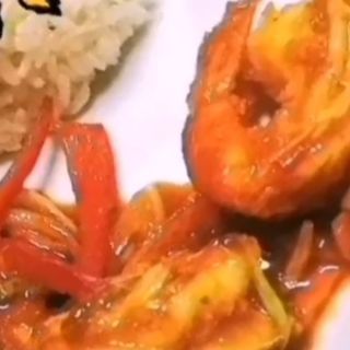 Cantonese kraljevski gambori u slatko ksielom sosu