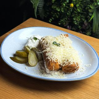 Breaded savory crepes with chicken 350g