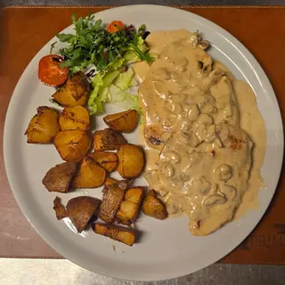 Ćuretina sa pečurkama 450 gr