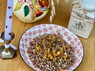 Posna heljda sa pečurkama