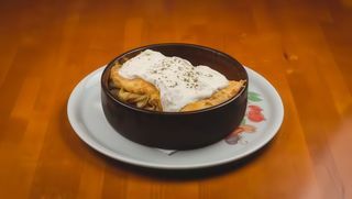 Slane palačinke porcija