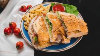 Vegeterijanski Club sendvič