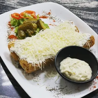 Pohovane slane palačinke  sa šunkom 300 gr