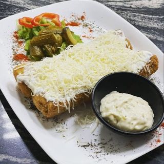 Zapečene slane palačinke sa piletinom 300 gr