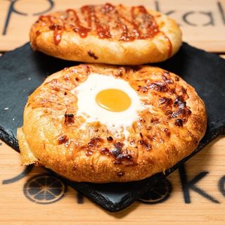 Punjena korpica sa jajetom