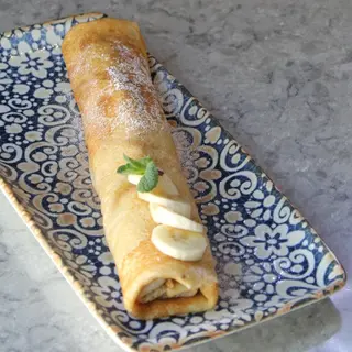 Banana nutela palačinka