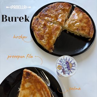BUREK SA MESOM, 300 GR.