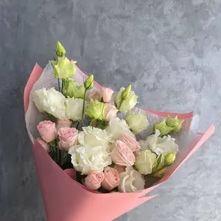 F_014 buket eustoma i ruza