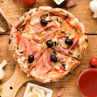 Pizza Mortadela e Pistacchio 400gr