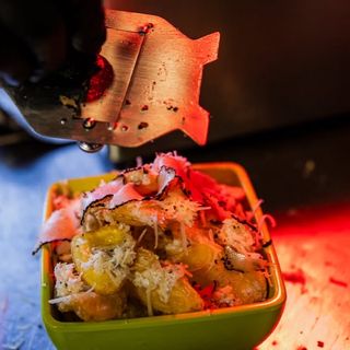 Pekarski kropir sa tartufatom i grana padanom / Baked potato with truffle 