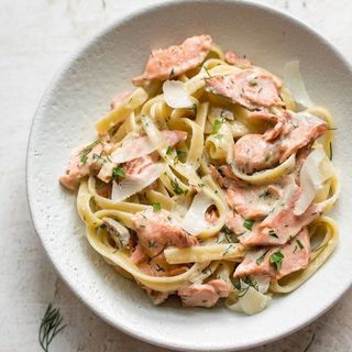 Tagliatelle Al Salmone