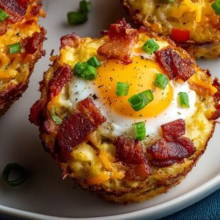 Potato bun sa jajima i slaninom / Potato bun with eggs