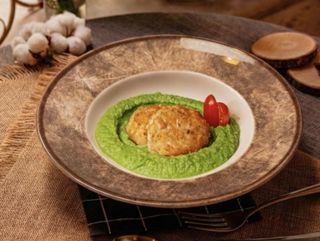 Teljnoje od ribe sa pireom od zelenog graska 380g