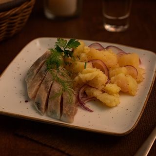 Herring with potato salad 300g
