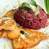 Rizoto sa cveklom i piletinom