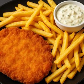 Bečka šnicla sa pomfritom