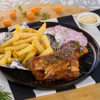 Svinjska rebra u BBQ sosu / Pork ribs in BBQ