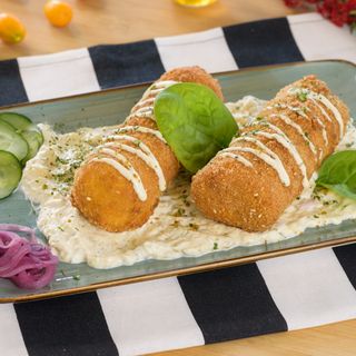 Pohovane palačinke / Breaded crêpes