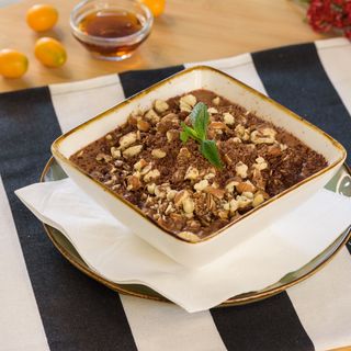 Čokoladna ovsena kaša / Chocolate oat meal