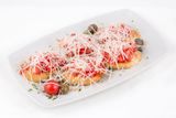 Bruschetta with cheese and tomato 200 gr