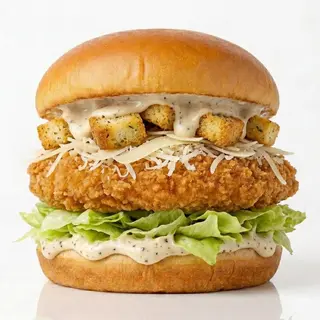 Caesar Plant Based Burger