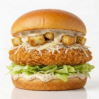 Caesar Plant Based Burger