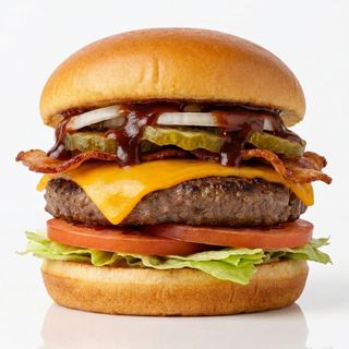 BBQ bacon cheeseburger 410gr