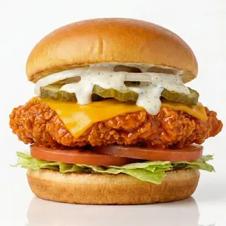 Buffalo Chicken Burger