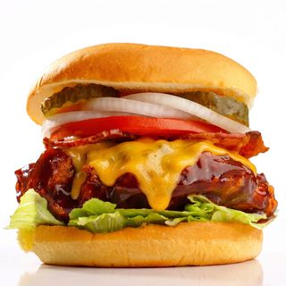 BBQ bacon burger 350gr