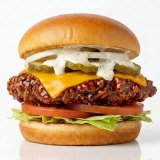 BBQ chicken burger 350gr