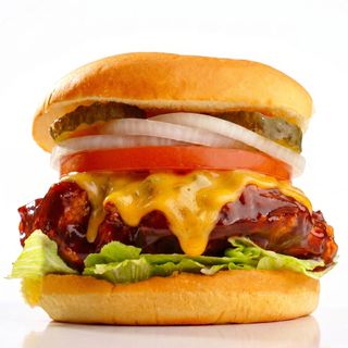 BBQ chicken burger 350gr