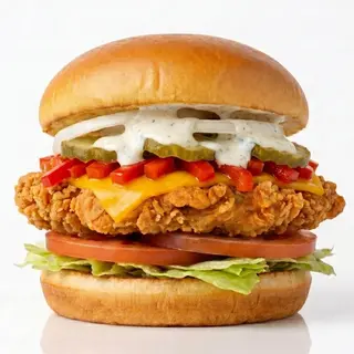 Mr. Mayor Chicken Burger