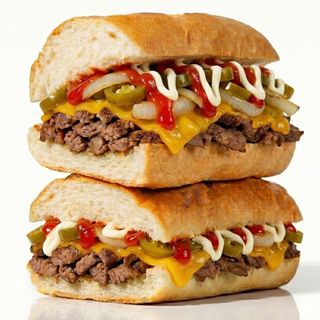 Spicy Philly Cheese Sandwich