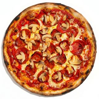 Pepperoni Mushroom Tanka Kora Pizza