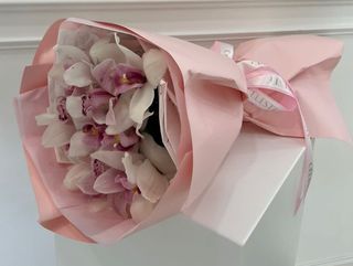 Bouquet with orchids