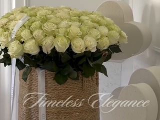 101 white roses