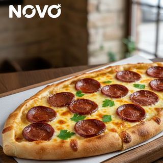 1.5 Portion Sucuklu Kaşarlı Pide