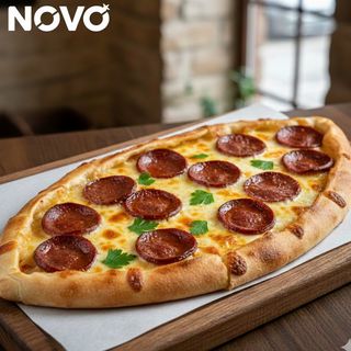 Sucuklu Kaşarlı Pide