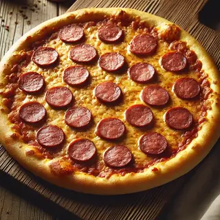 Turkish Sucuk Pizza