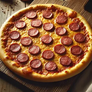 Turkish Sucuk Pizza