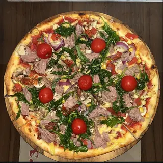 Tuna pizza  1000gr