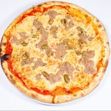 Pizza Con Tonne e Olive - 28cm - 480gr