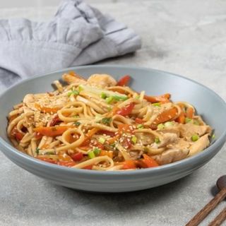 Noodles chicken coconut curry 350 gr