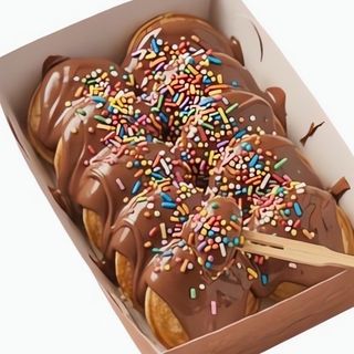 Mini puffy collor nutella 15pcs