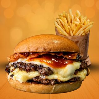 BBQ SMASH+ DOMAĆI POMFRIT