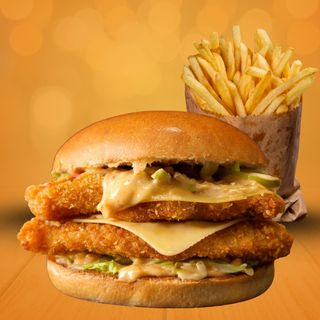 CRISPY HOT CHICKEN+ DOMAĆI POMFRIT