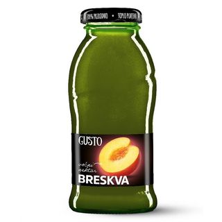 Sok u boci od breskve