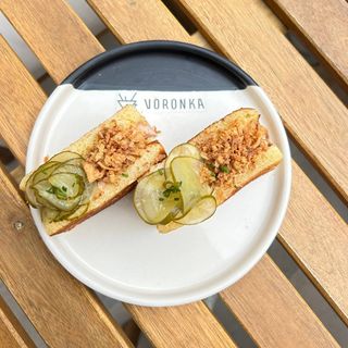 Brioche tuna sandwich