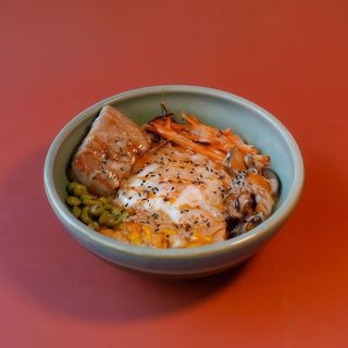 Bibimbup grilled tuna