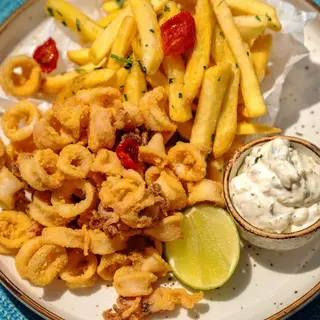 Pržene lignje 350 gr